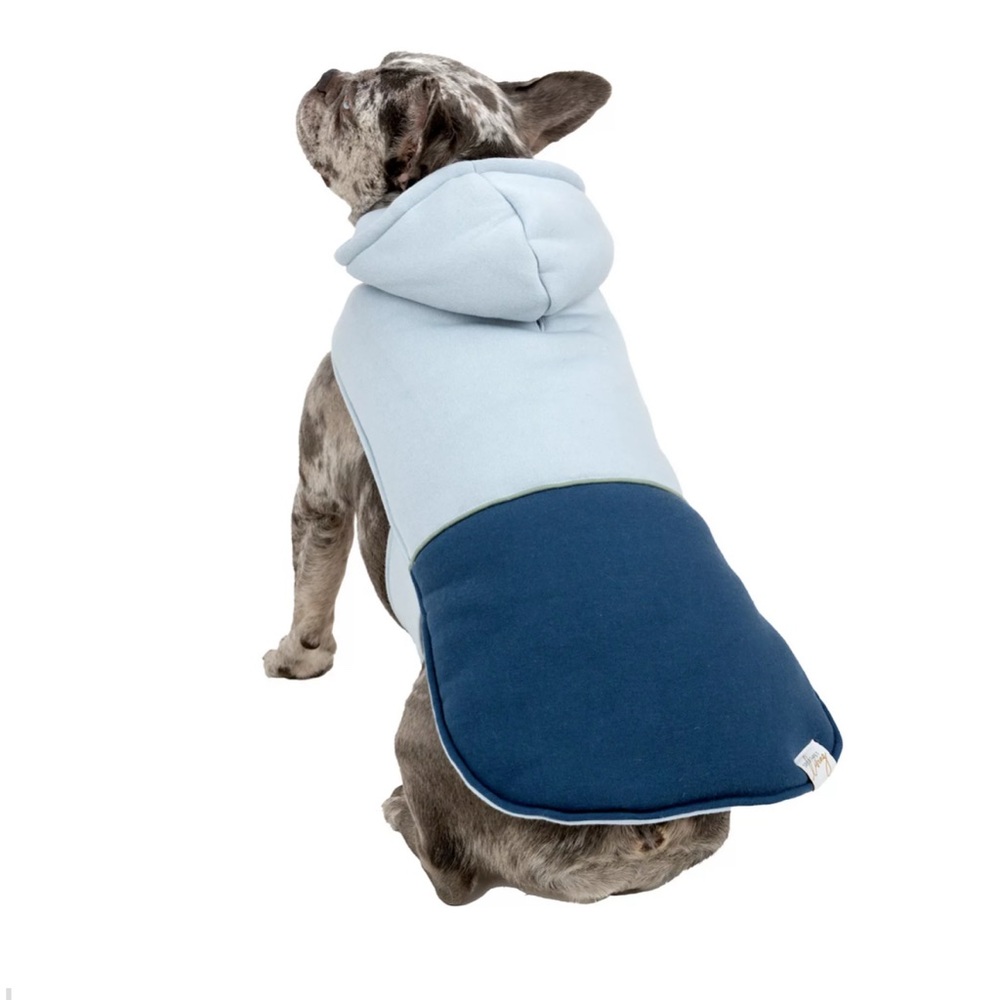 SportPet Color Block Hooded Jacket Sweatshirt fleece Jersey lining NWT LARGE